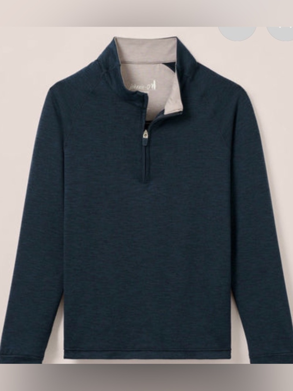 Johnnie-o boys size 10 Freeborne 1/4 zip